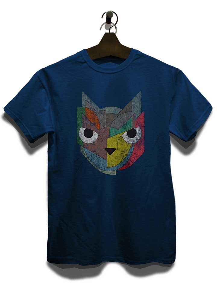 cat-art-02-t-shirt dunkelblau 3