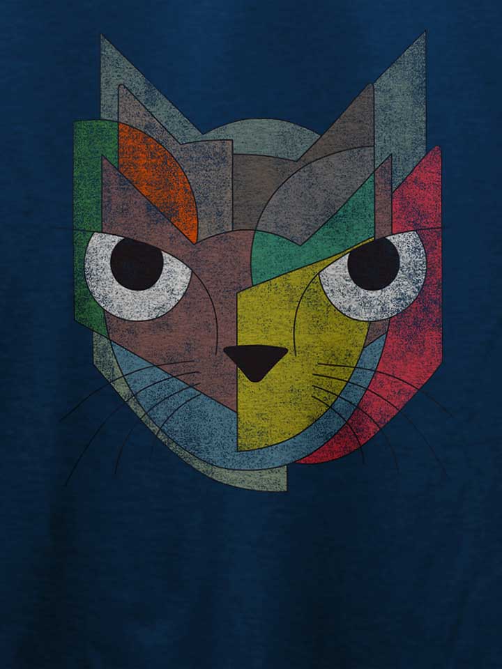 cat-art-02-t-shirt dunkelblau 4