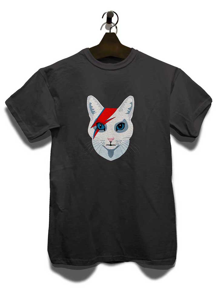 cat-bowie-t-shirt dunkelgrau 3