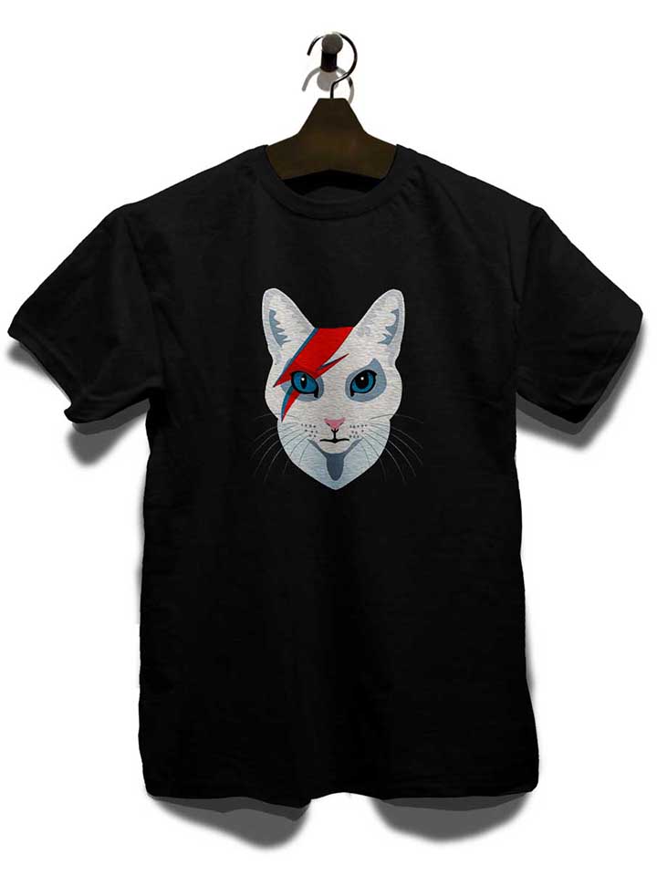 cat-bowie-t-shirt schwarz 3