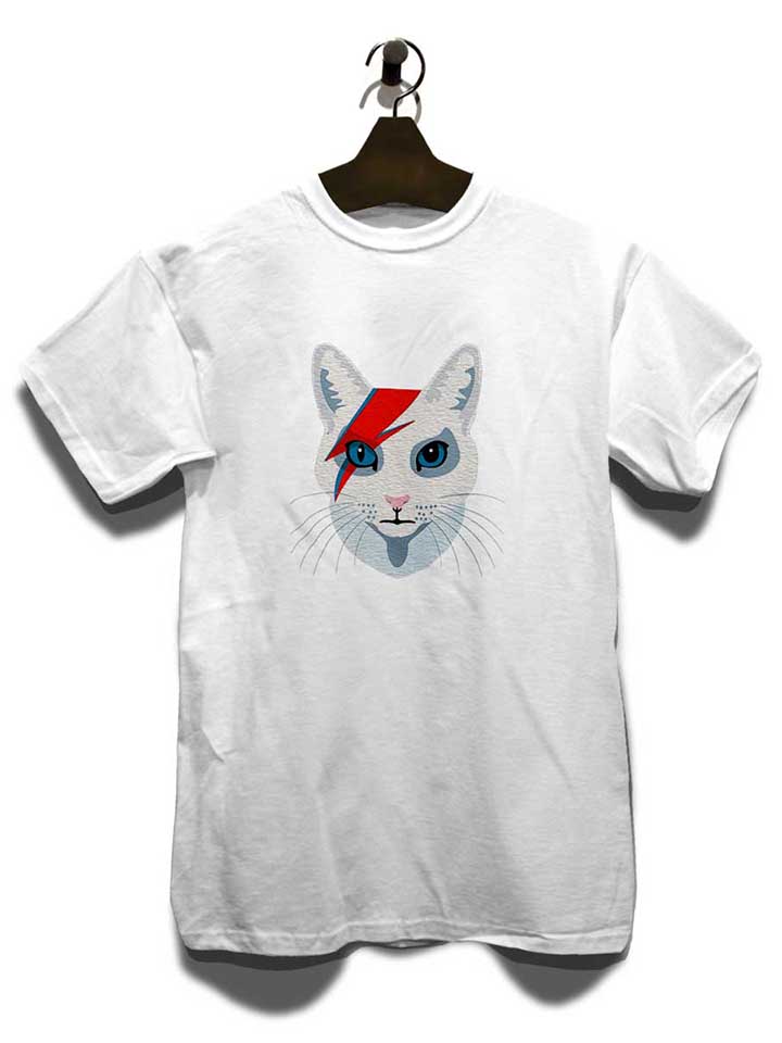 cat-bowie-t-shirt weiss 3