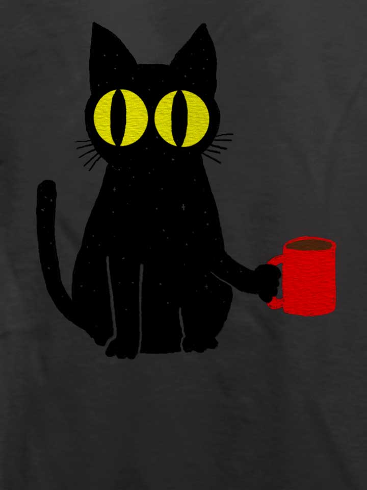 cat-coffee-t-shirt dunkelgrau 4
