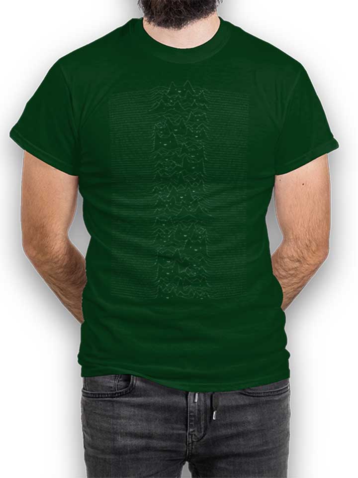 Cat Division Camiseta verde-oscuro L