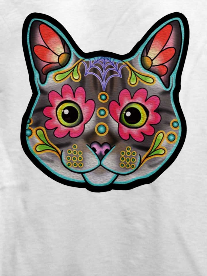 cat-face-02-t-shirt weiss 4