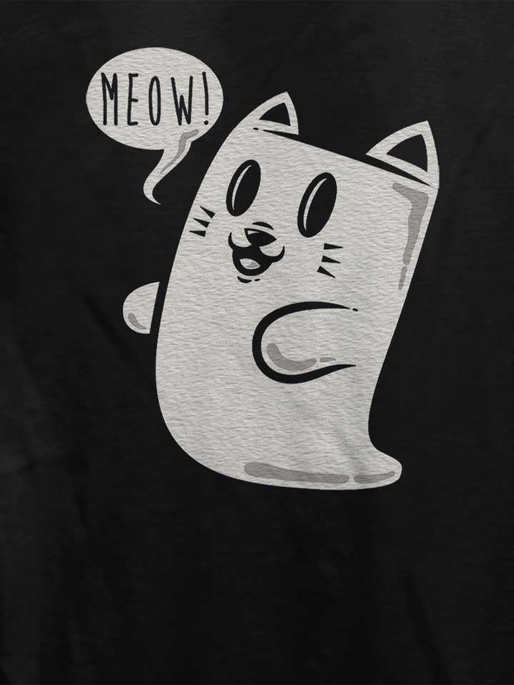 cat-ghost-damen-t-shirt schwarz 4