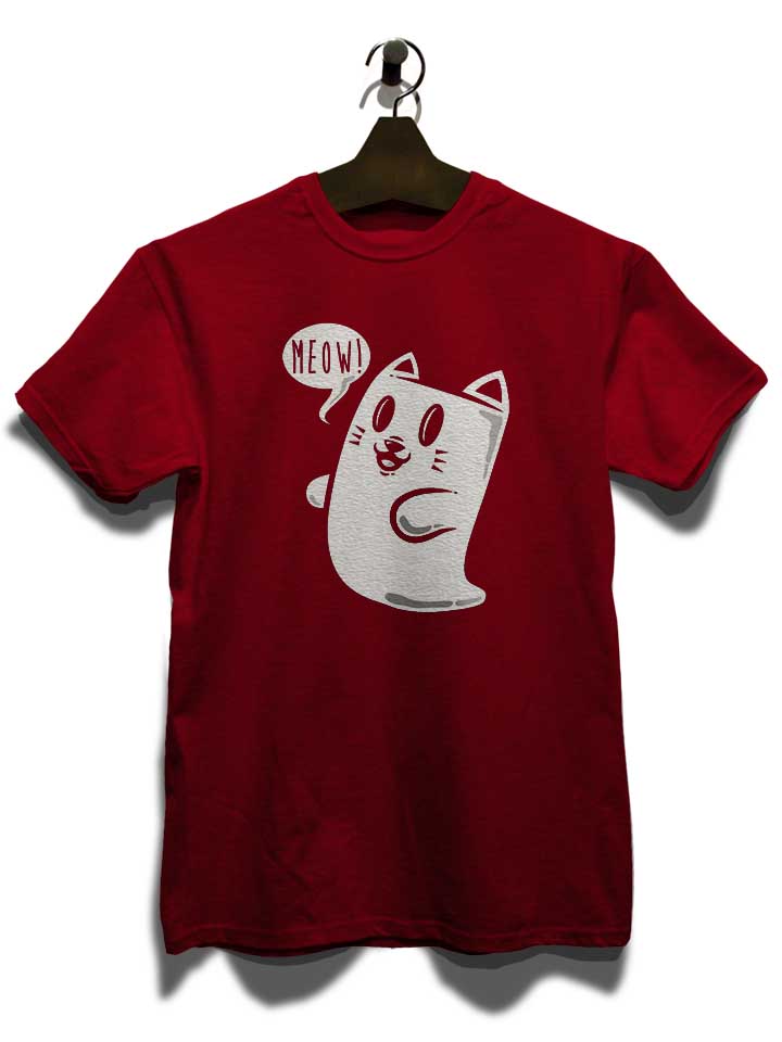 cat-ghost-t-shirt bordeaux 3