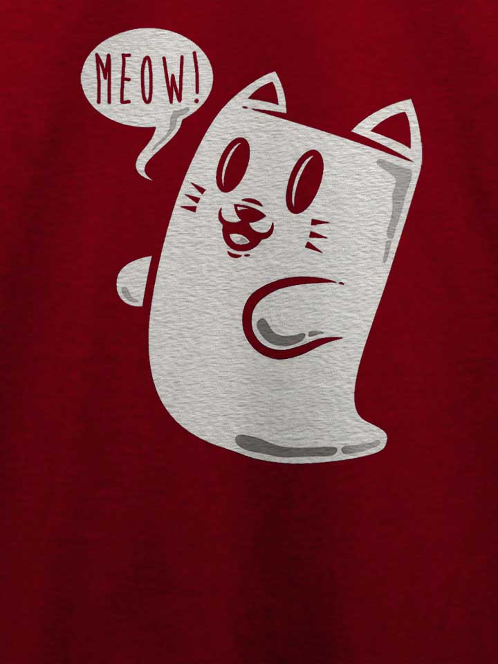 cat-ghost-t-shirt bordeaux 4