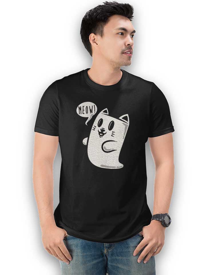 cat-ghost-t-shirt schwarz 2