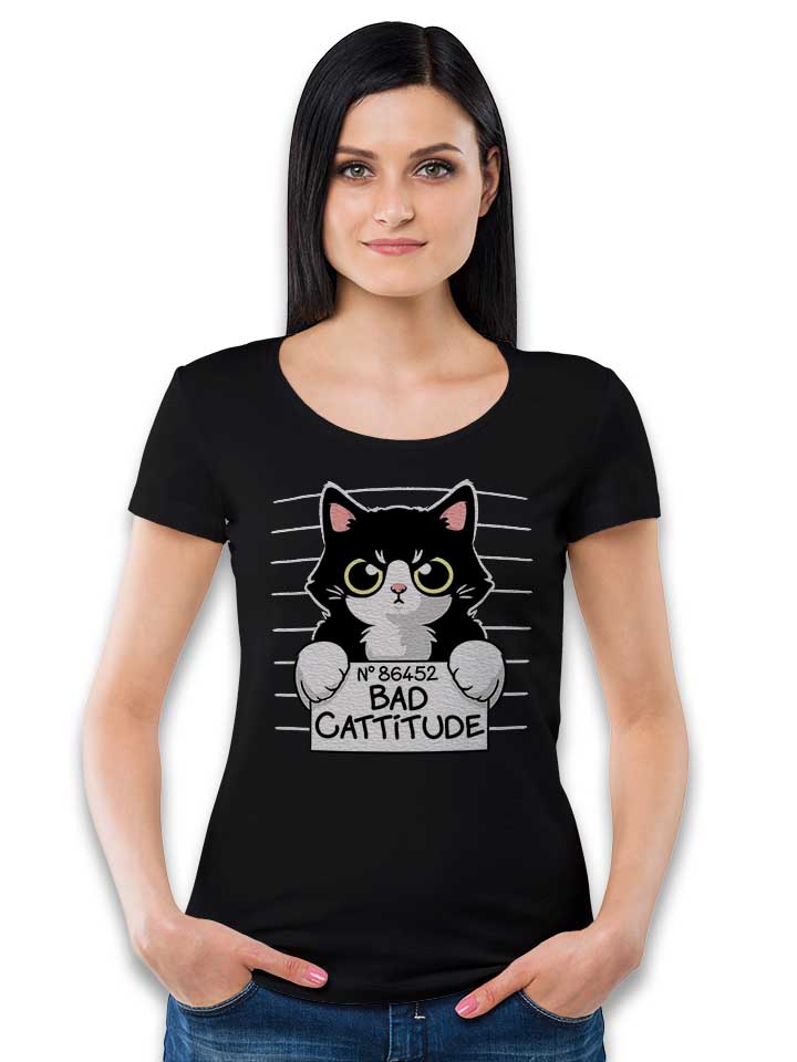cat-mugshot-damen-t-shirt schwarz 2