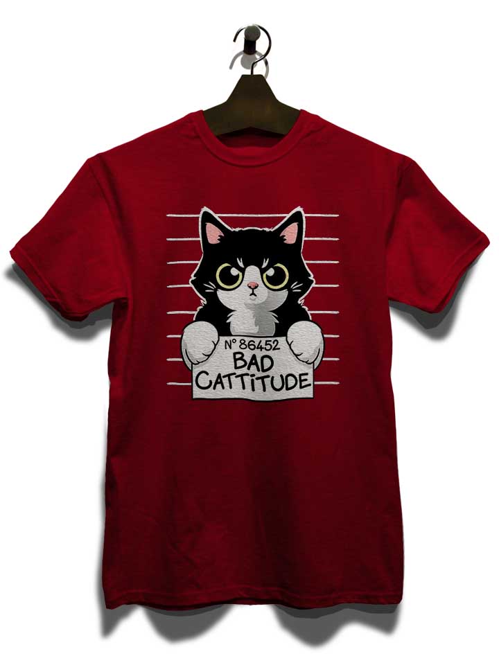 cat-mugshot-t-shirt bordeaux 3