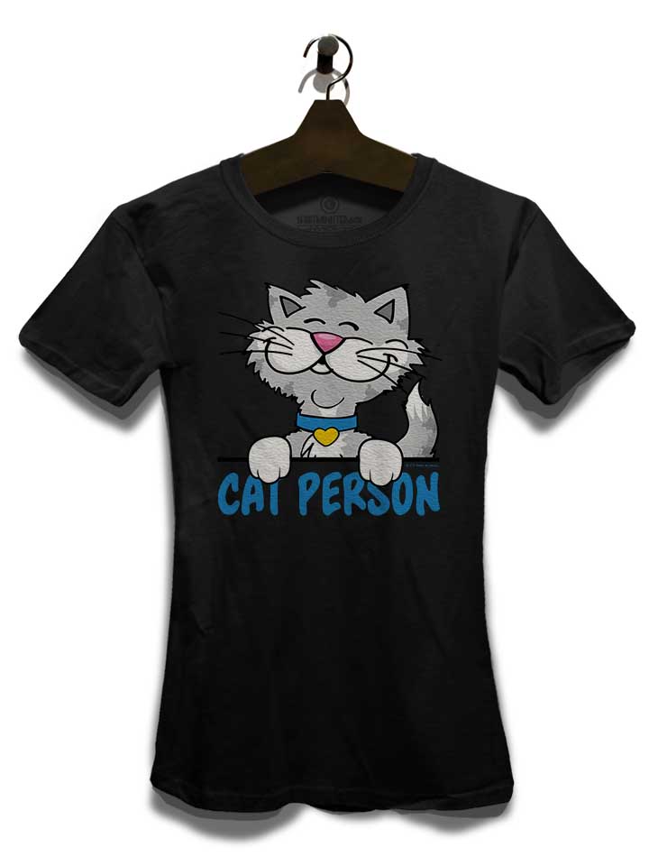 cat-person-damen-t-shirt schwarz 3