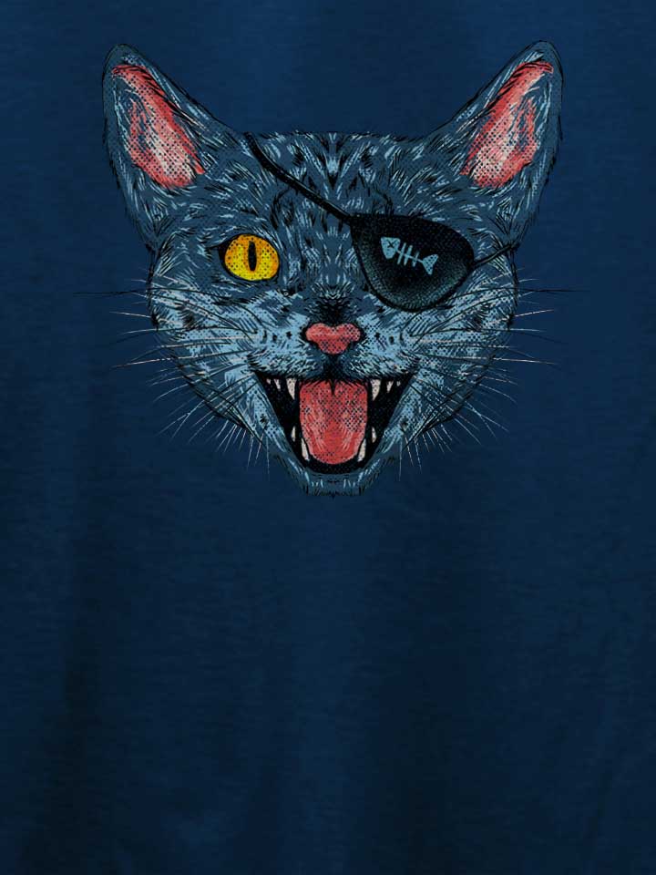 cat-pirate-t-shirt dunkelblau 4