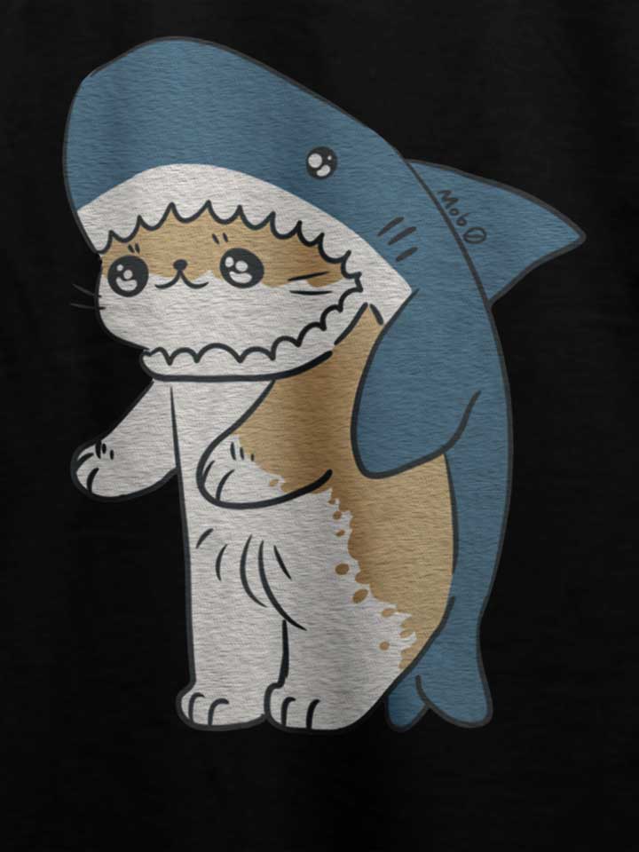 cat-shark-t-shirt schwarz 4