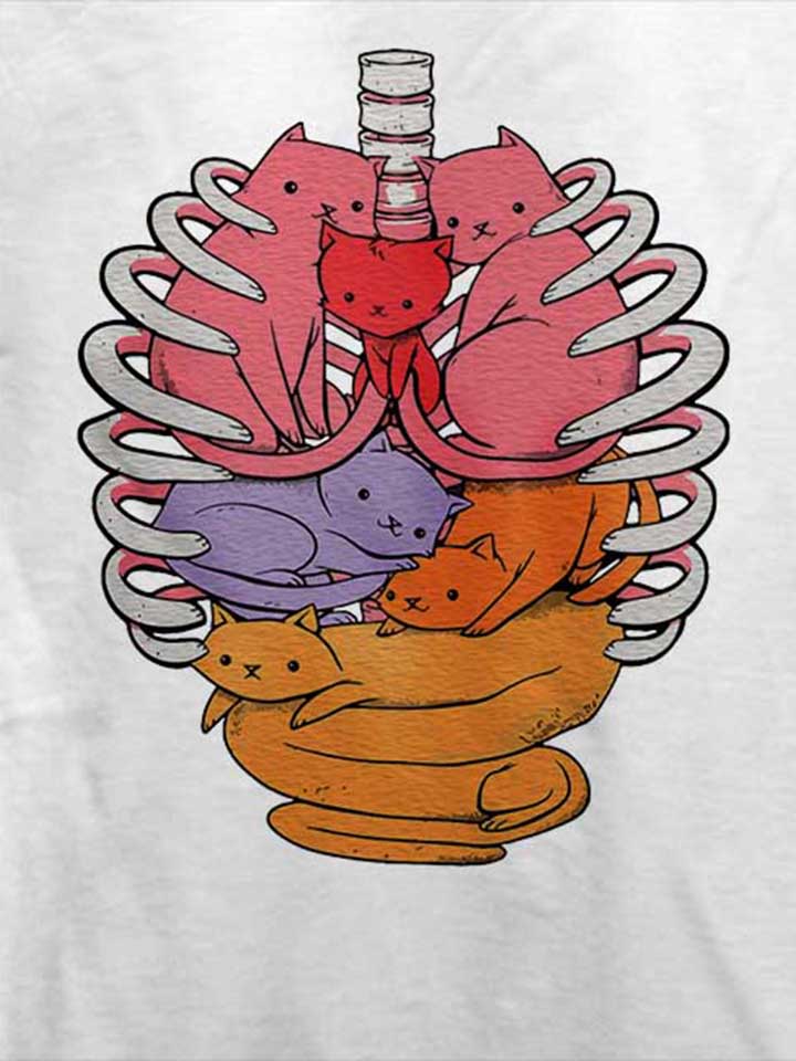 cat-skelett-anatomy-t-shirt weiss 4