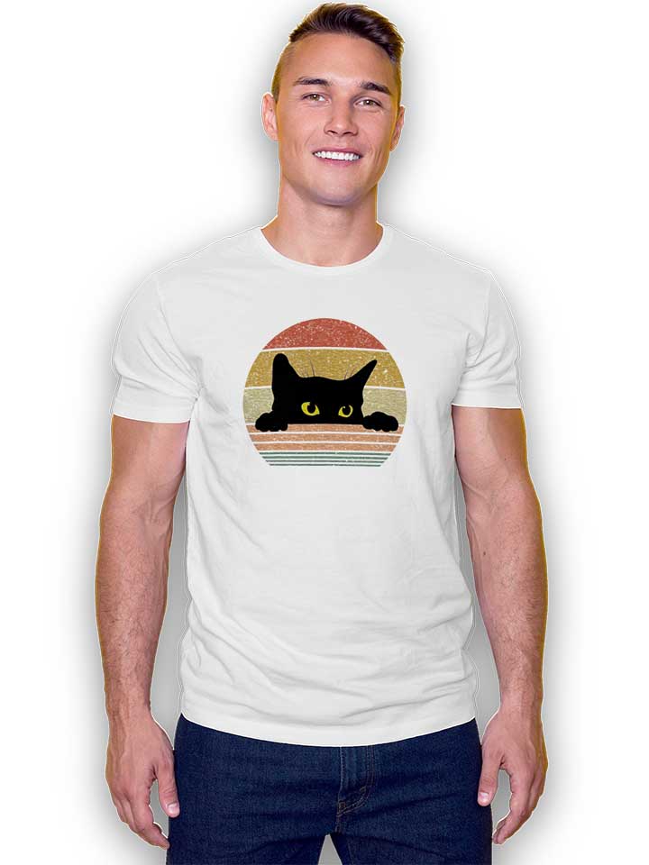 cat-spy-retro-t-shirt weiss 2