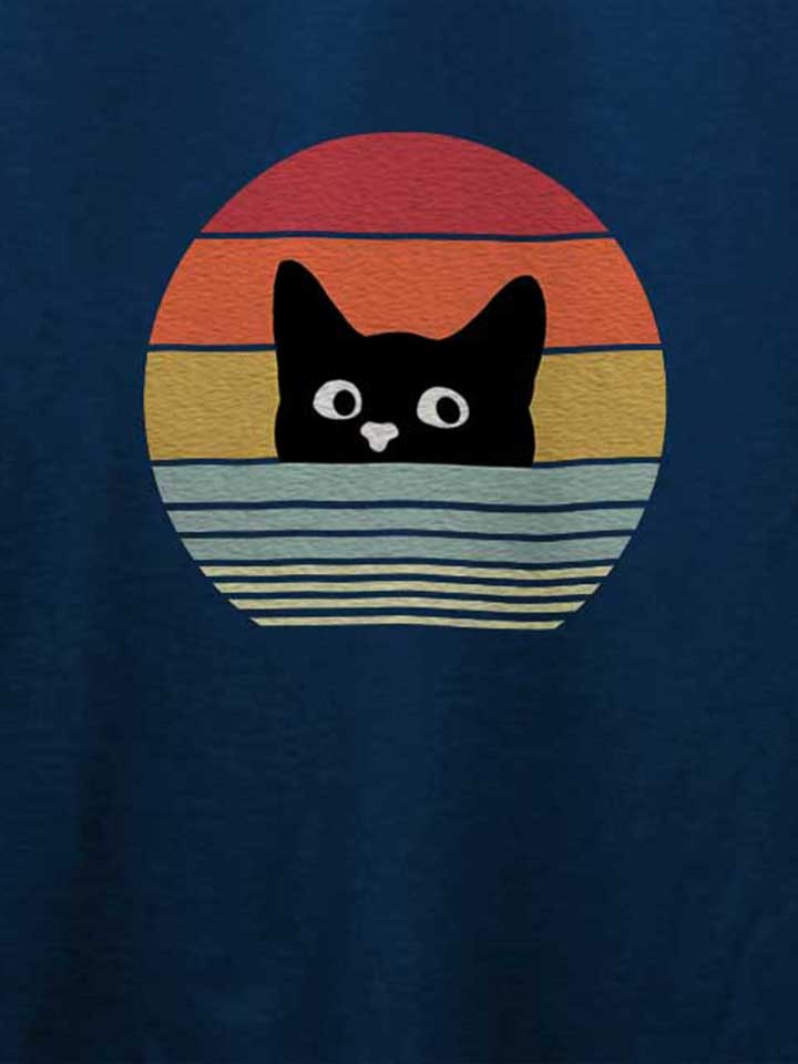cat-sunset-t-shirt dunkelblau 4