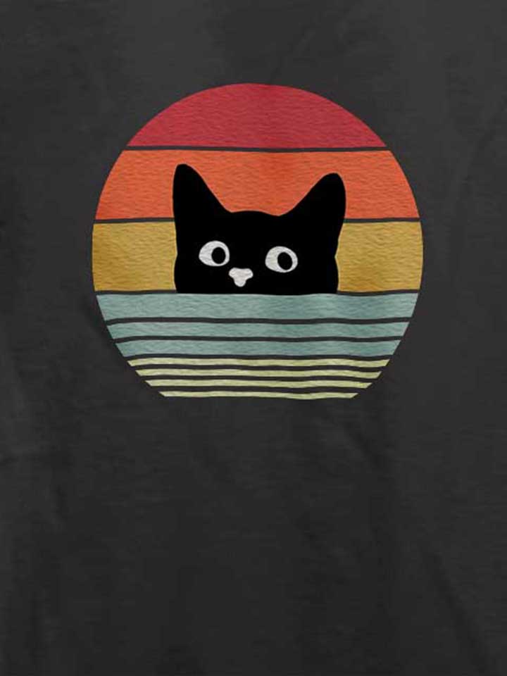 cat-sunset-t-shirt dunkelgrau 4