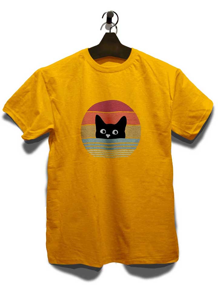 cat-sunset-t-shirt gelb 3