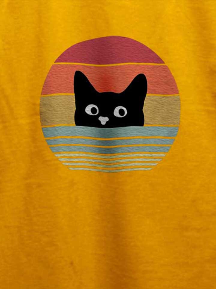 cat-sunset-t-shirt gelb 4
