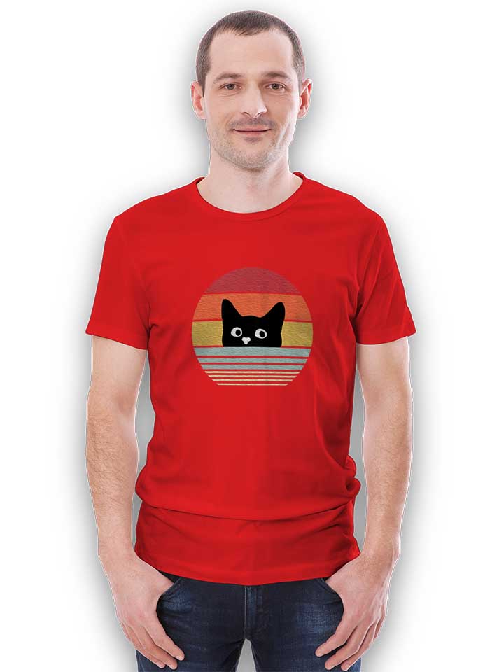 cat-sunset-t-shirt rot 2