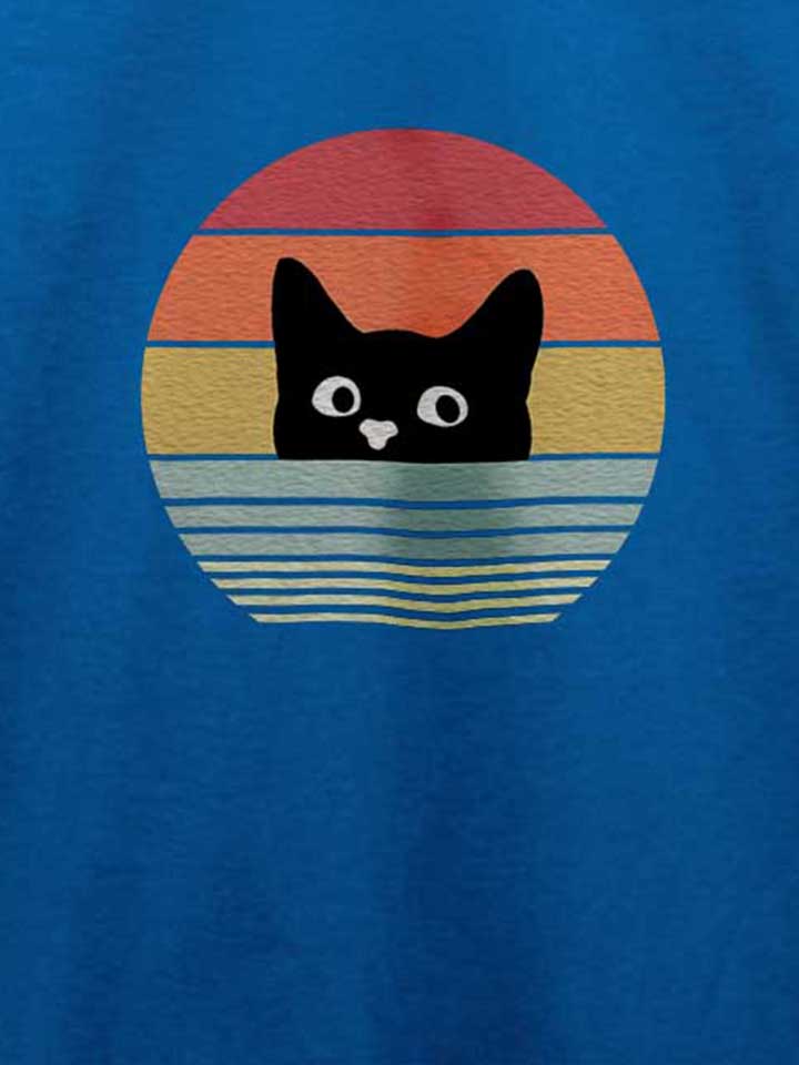 cat-sunset-t-shirt royal 4