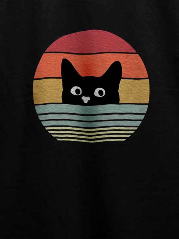 cat-sunset-t-shirt schwarz 4