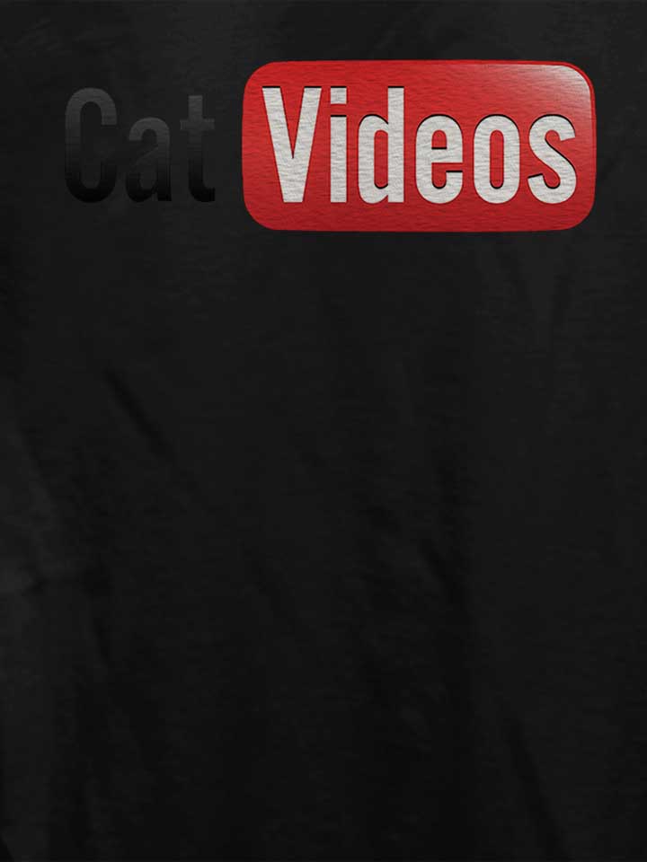 cat-videos-damen-t-shirt schwarz 4