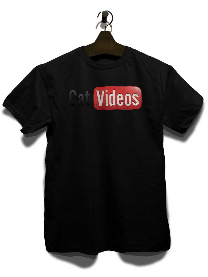 cat-videos-t-shirt schwarz 3