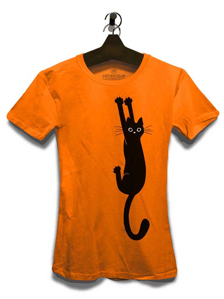 cat-damen-t-shirt orange 3