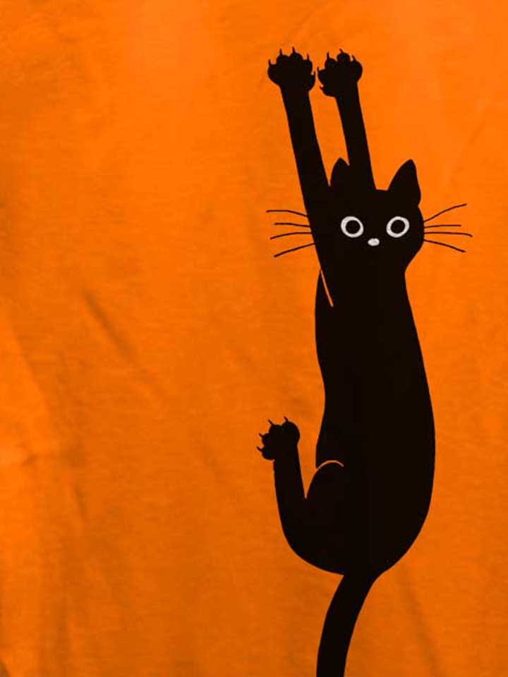 cat-damen-t-shirt orange 4