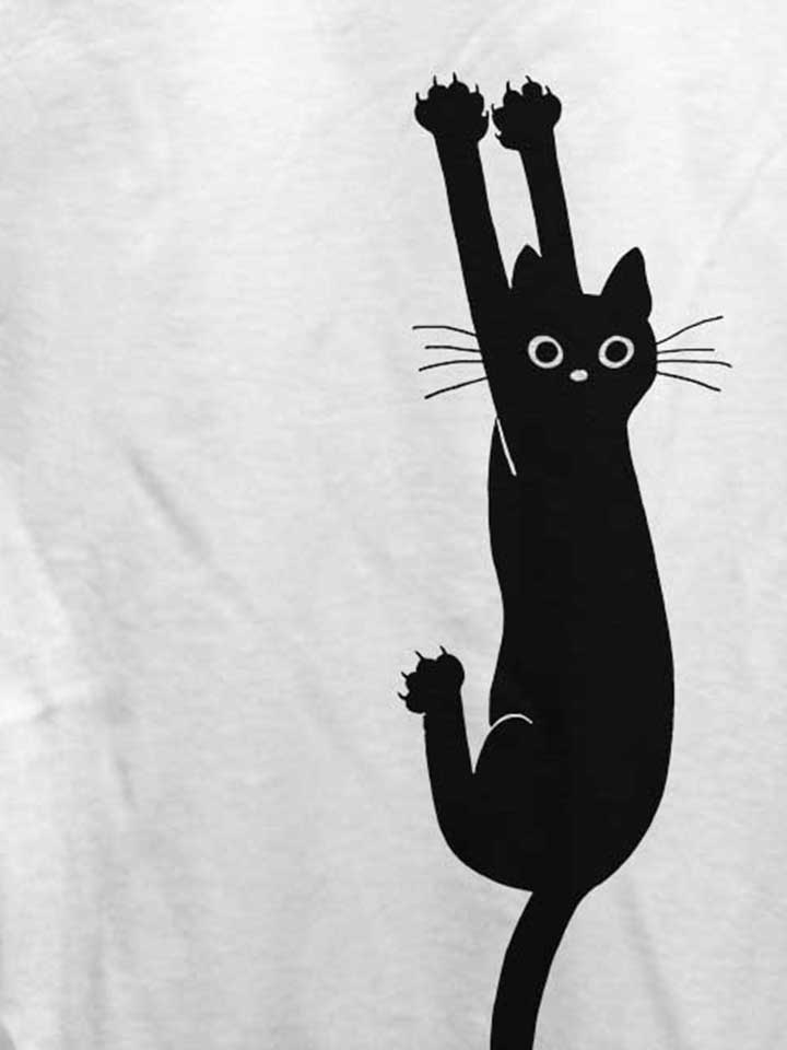 cat-damen-t-shirt weiss 4