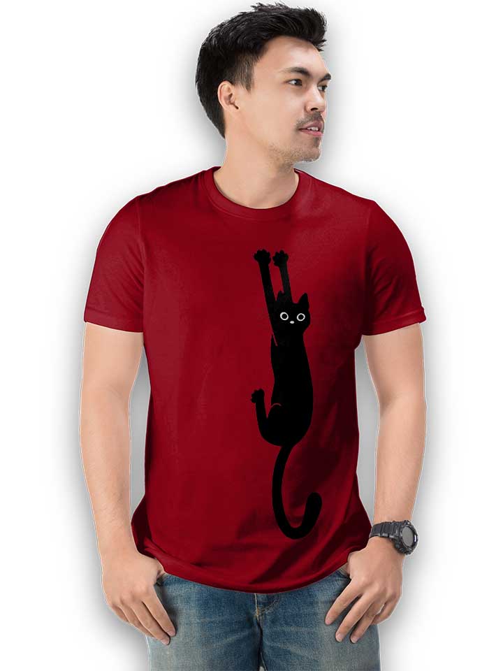 cat-t-shirt bordeaux 2