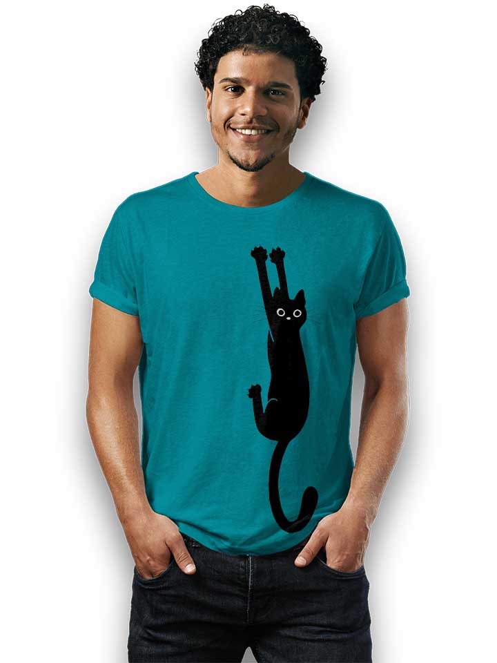 cat-t-shirt tuerkis 2