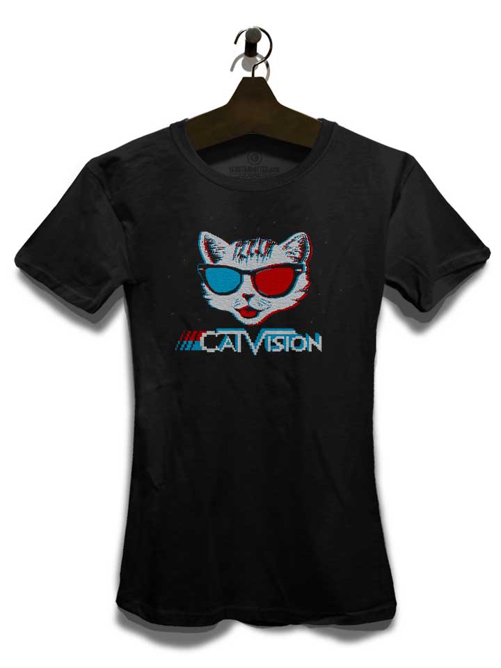 catvision-damen-t-shirt schwarz 3