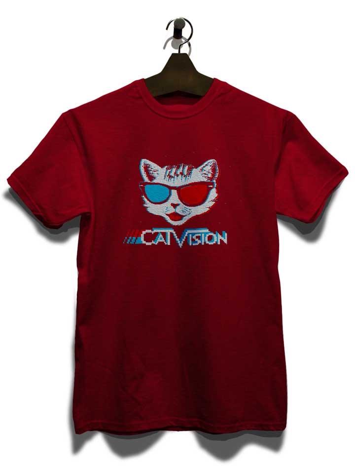catvision-t-shirt bordeaux 3
