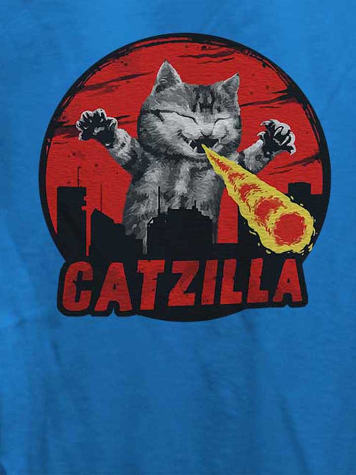 catzilla-damen-t-shirt royal 4
