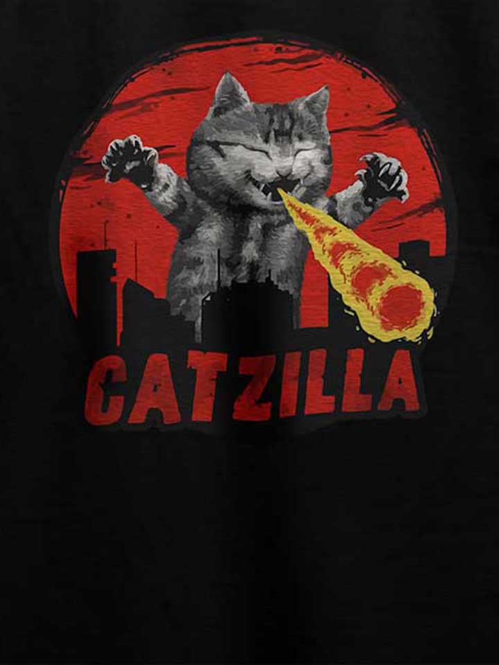 catzilla-t-shirt schwarz 4