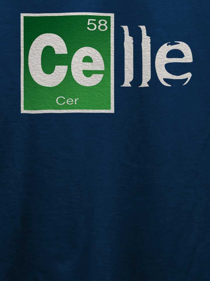 celle-t-shirt dunkelblau 4