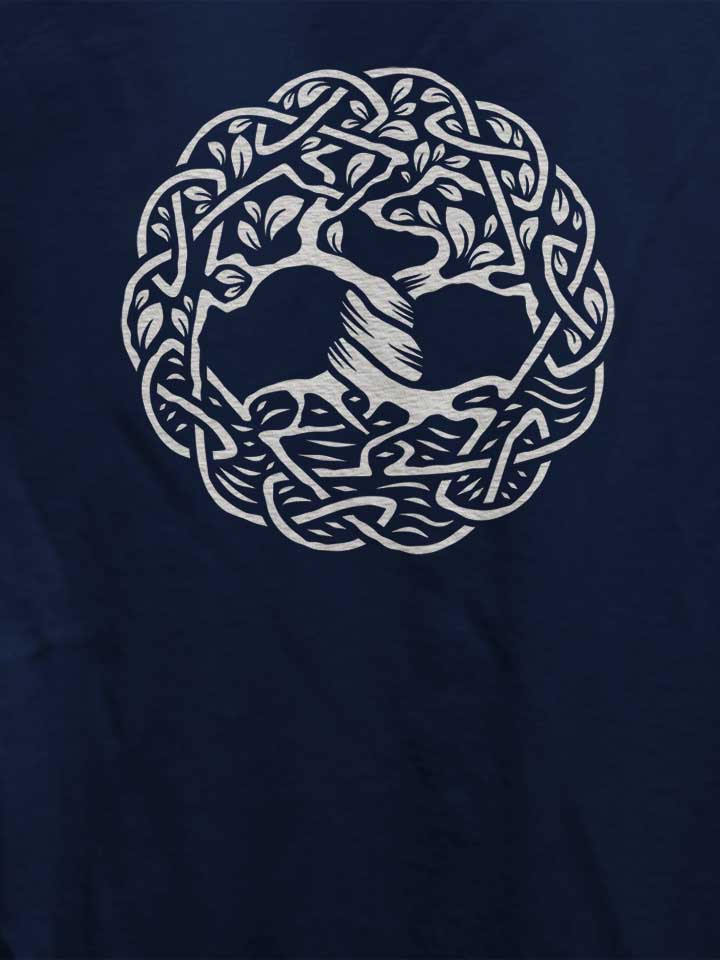 celtic-tree-of-life-damen-t-shirt dunkelblau 4