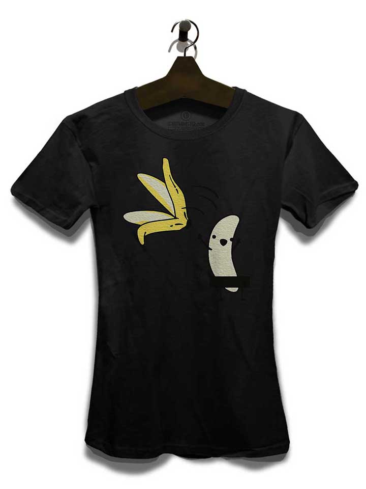 censored-banana-damen-t-shirt schwarz 3