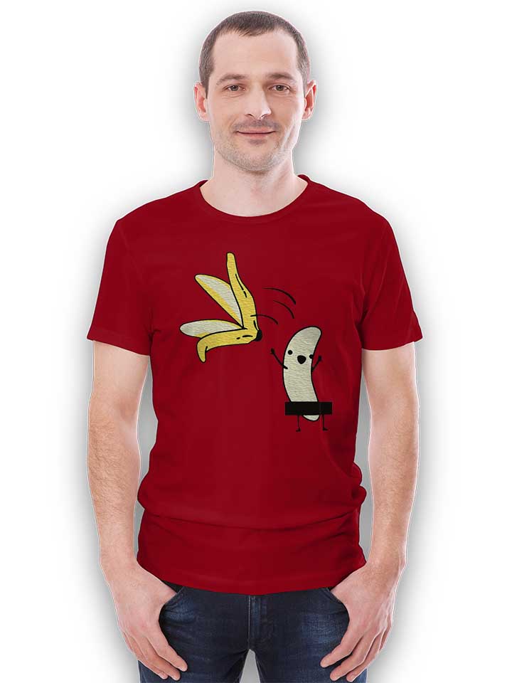 censored-banana-t-shirt bordeaux 2