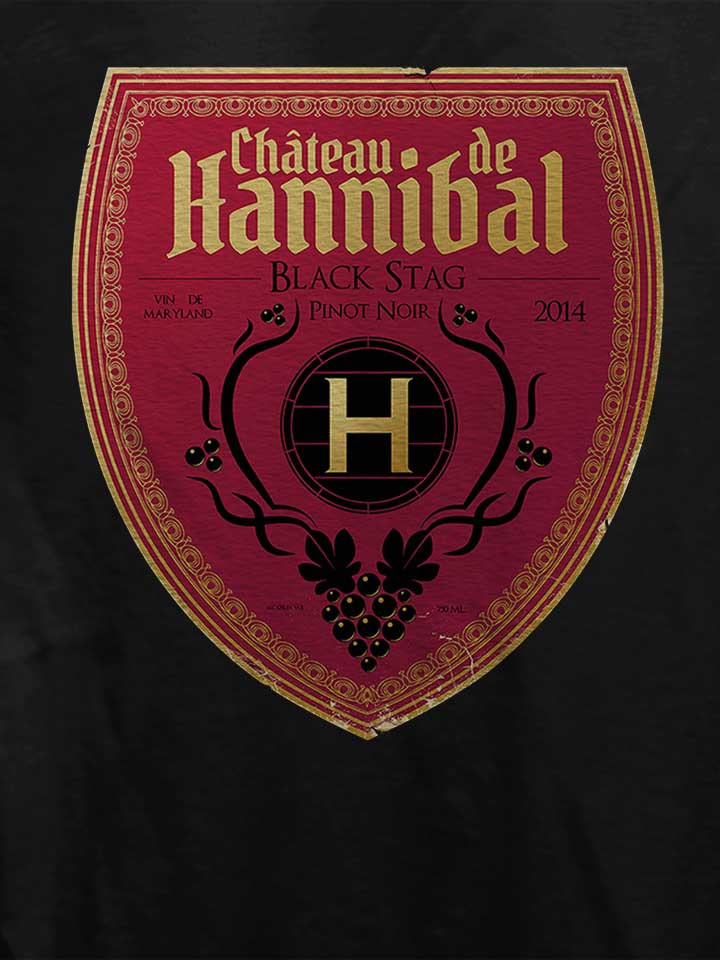 chateau-de-hannibal-damen-t-shirt schwarz 4