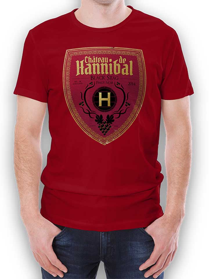 chateau-de-hannibal-t-shirt bordeaux 1
