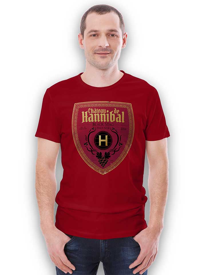 chateau-de-hannibal-t-shirt bordeaux 2