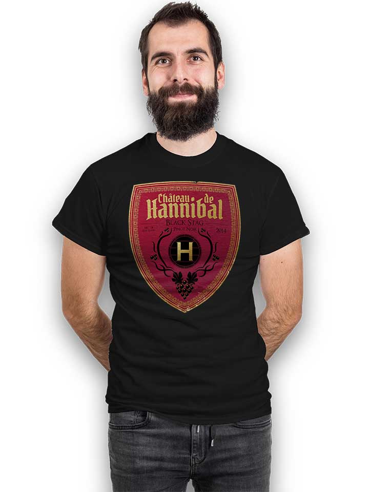 chateau-de-hannibal-t-shirt schwarz 2