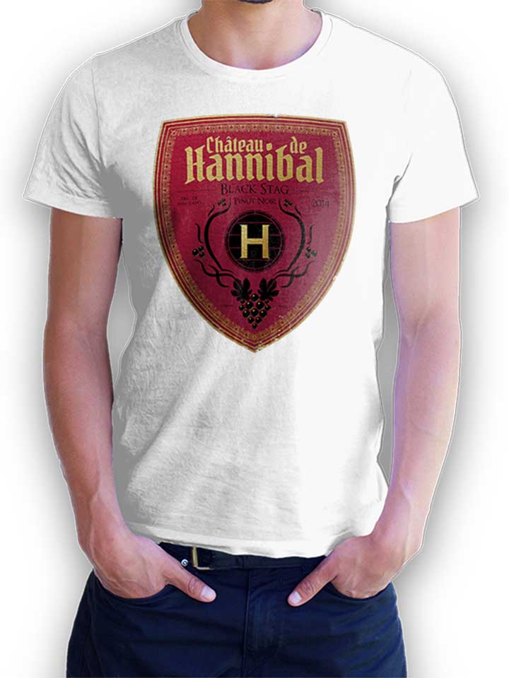 Chateau De Hannibal Kinder T-Shirt weiss 110 / 116