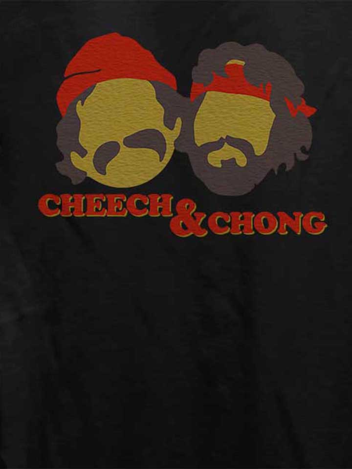 cheech-n-chong-damen-t-shirt schwarz 4