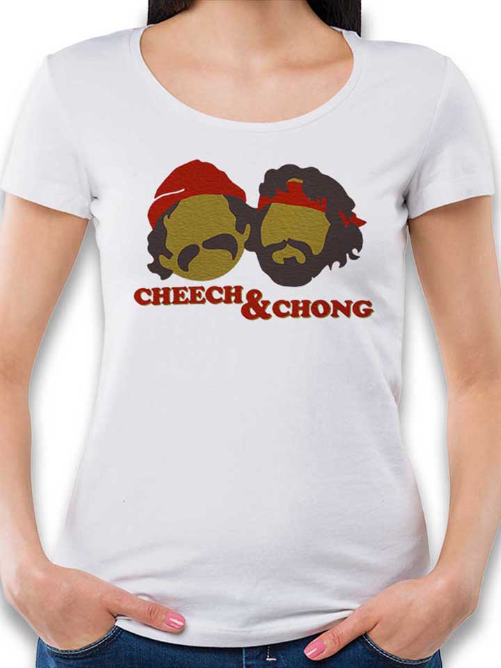 Cheech N Chong Damen T-Shirt weiss L