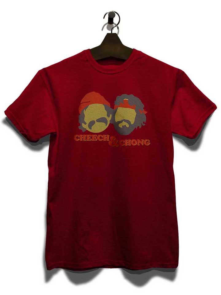 cheech-n-chong-t-shirt bordeaux 3