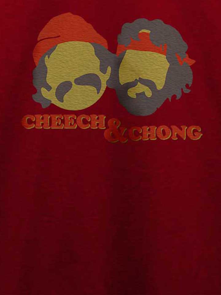 cheech-n-chong-t-shirt bordeaux 4
